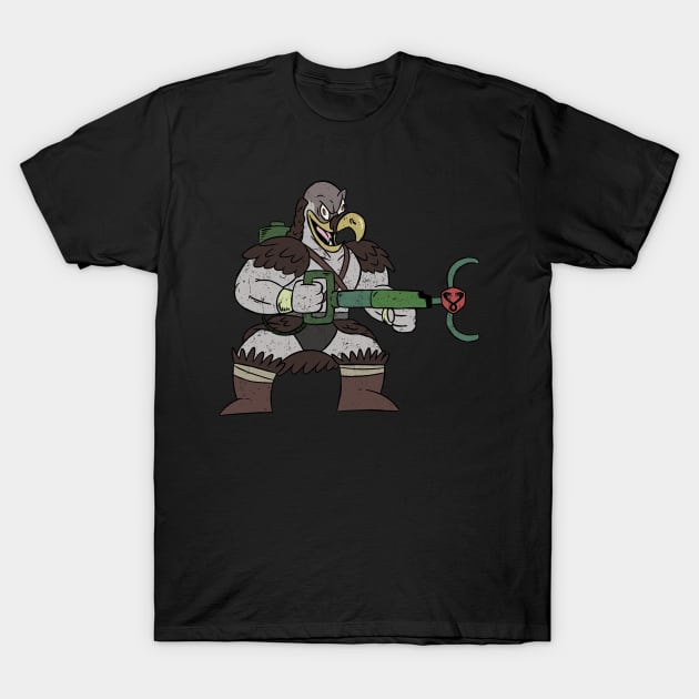 vulture man funny T-Shirt by yuystore